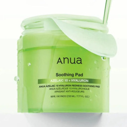 تونر بادز مهدئة للاحمرار أزيليك 10% + هيالورونيك- 90 قطعة Azelaic 10 Hyaluron Redness Soothing Pads- 90 Pcs