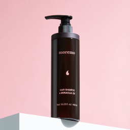شامبو موريمو ميراكل 2X للشعر التالف - 480 مل MOREMO Hair Shampoo Miracle 2X For Damaged Hair - 480ml