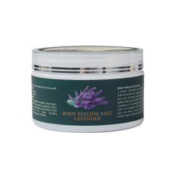 ملح تقشير الجسم باللافندر BODY PEELING SALT LAVENDER