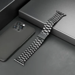 ليفلو دايتونا ستيـل سوار ساعة آبل Levelo Daytona Steel Watch Band for Apple Watch 45/44/42mm