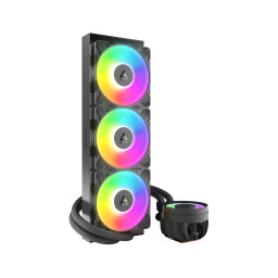 مبرد مائي آركتيك (ARCTIC) موديل Liquid Freezer III Pro 360 ARGB لون أسود ARCTIC Liquid Freezer III Pro 360 A-RGB Black - High Performance CPU Cooler