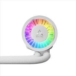 مبرد مائي آركتيك (ARCTIC) موديل Liquid Freezer III Pro 360 ARGB لون أبيض ARCTIC Liquid Freezer III Pro 360 A-RGB White - High Performance CPU Cooler