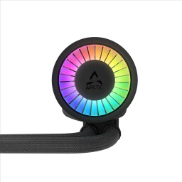 مبرد مائي آركتيك (ARCTIC) موديل Liquid Freezer III Pro 420 ARGB لون أسود ARCTIC Liquid Freezer III Pro 420 A-RGB Black - Ultimate 420mm CPU Cooler
