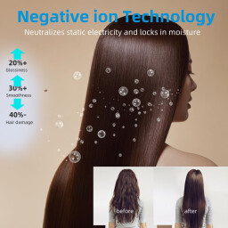 مجفف شعر احترافي GLAM أيوني سريع التجفيف 2300 واط GLAM Professional Ionic Fast Drying Hair Dryer 2300W