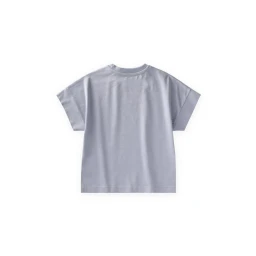 تي شيرت أطفال قطن أزرق باستيل 2-12 سنة Kids' Pastel Blue Cotton T-Shirt 2-12 Years