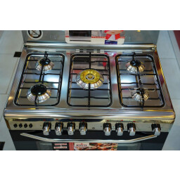 طباخ رويال جاز 60*90 المتطور كلياً استانلس ستيل Cooker RoyalGaz60*90