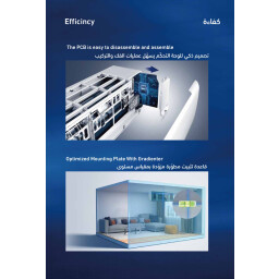 سبلت جداري انفيرتر 2 طن تحكم امبيرية Wall Split Inverter and Ampere Control AC - 2 Ton