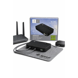 سبيد يو بي أس بسعة 12000 مللي أمبير Speed DC UPS 12000mAh-Sp-U07-Black