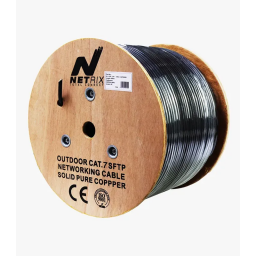 كيبل شبكة خارجي NX-SFTP CAT7 بطول 305 متر NX-SFTP CAT7 Outdoor Network Cable 305M