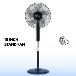 مروحة عمودية ذكية بتحكم عن بعد حجم 18 Smart Standing Fan