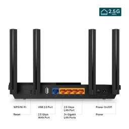 راوتر تي بي لينك آرتشر AX55 برو TP-Link Archer AX55 Pro Wi-Fi 6 Router Gaming OneMesh