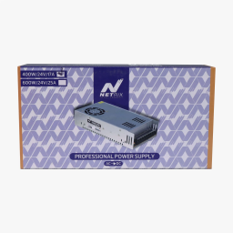 مزود طاقة NETRIX بقدرة 24 فولت 17 أمبير عالي الجودة NETRIX-PS-24V-17A Power Supply HQ