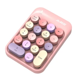 كيبورد ارقام وايرلس موديل AK18 من شركة اجاز AJAZZ AK18 Mini Wireless 2.4G Number Pad