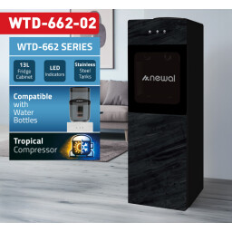 براد مياه مع ثلاجة سفلية Water Dispenser with Fridge Cabinet