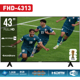تلفزيون ذكي ‎43‎ بوصة ‎Full HD‎ بدون إطار Smart TV 43” Full HD Frameless