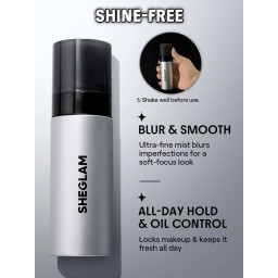 بخاخ تثبيت المكياج - مضاد للماء ومنعم للبشرة Camera On Blurring Waterproof Setting Spray