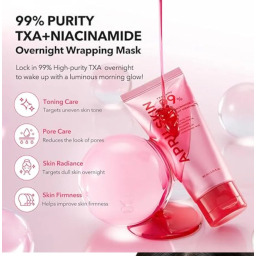 ماسك ليلي نياسيناميد 99 مع حمض الترانيكساميك TXA Niacinamide 99 Night Wrapping Mask