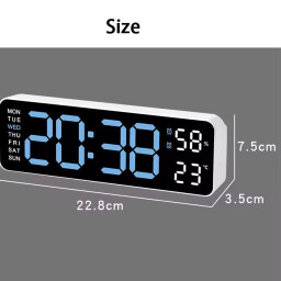 ساعة رقمية إلكترونية لعرض الوقت و ايام الاسبوع Digital electronic clock to display time and days of the week