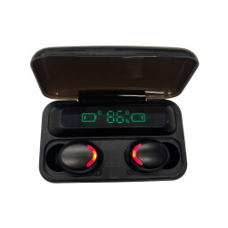سماعات لاسلكية مع باور بانك Wireless Earbuds with Digital Display & Power Bank Charging Case