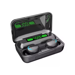 سماعات لاسلكية مع باور بانك Wireless Earbuds with Digital Display & Power Bank Charging Case
