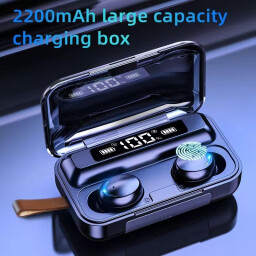 سماعات لاسلكية مع باور بانك Wireless Earbuds with Digital Display & Power Bank Charging Case