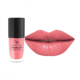 أحمر شفاه وخدود فيلفيت Golden Rose Lip & Blush Velvet Touch