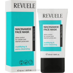 ماسك الوجه بالنياسيناميد 50 مل REVUELE Niacinamide Face Mask 50ml