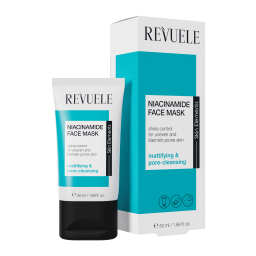 ماسك الوجه بالنياسيناميد 50 مل REVUELE Niacinamide Face Mask 50ml
