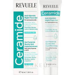 جل ليلي للوجه بالسيراميد لمكافحة الشوائب Ceramide Anti-Blemish Night Face Gel