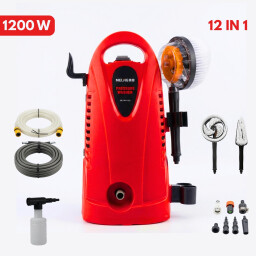 مضخة غسل احترافية بقدرة 1200 واط متعددة الاستخدام 12 في 1 Professional wash pump