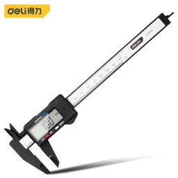 قدمة قياس رقمية بلاستيكية 150 مم من ديلي Deli 150mm Digital Plastic Caliper
