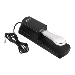 دواسة سستين خاصة بالبيانو وكيبوردات توليد الاصوات موديل JOYO JSP-10 JOYO JSP-10 Sustain Pedal for Keyboard, Electric Piano & MIDI synthesizer