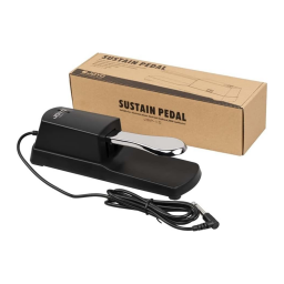 دواسة سستين خاصة بالبيانو وكيبوردات توليد الاصوات موديل JOYO JSP-10 JOYO JSP-10 Sustain Pedal for Keyboard, Electric Piano & MIDI synthesizer