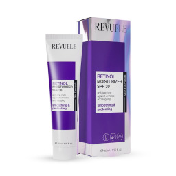 ريتنول مع عامل حماية من الشمس SPF 30 Revuele Retinol Moisturizer SPF 30 40ml
