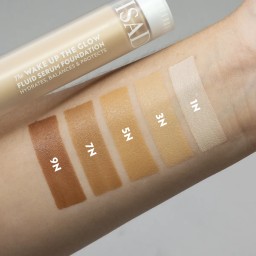 فاونديشن سيروم بعامل حماية 30 من إسادورا – 30 مل IsaDora Wake Up the Glow Fluid Serum Foundation SPF 30 – 5N, 30ml