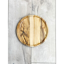 سيت مواعين خشب wooden plate set