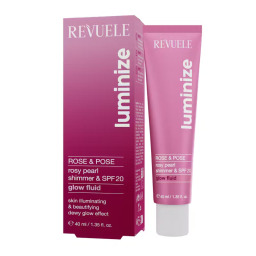هايلايتر شمر سائل 40 مل Revuele Rose & Pose Glow Liquid 40ml