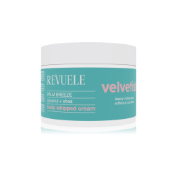 كريم مرطب للجسم بجوز الهند وزبدة الشيا 300 مل Revuele Velvetish Palm Breeze Moisturizing Body Cream with Coconut & Shea Butter 300 ml