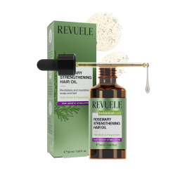 زيت فروة الرأس بالروزماري لنمو وتكثيف الشعر - 50 مل REVUELE Botanical Care Rosemary Scalp Oil - 50ml