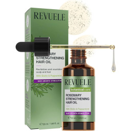 زيت فروة الرأس بالروزماري لنمو وتكثيف الشعر - 50 مل REVUELE Botanical Care Rosemary Scalp Oil - 50ml