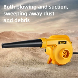 منفاخ هواء كهربائي 600 واط مع تحكم بالسرعة ووظيفة نفخ وشفط Electric Blower 600W Variable Speed Blow & Suction