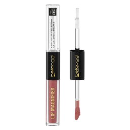 أحمر شفاه سائل وكلوس 2 في 1 Lip Magnifier 2-Step Long Lasting Liquid Lipstick