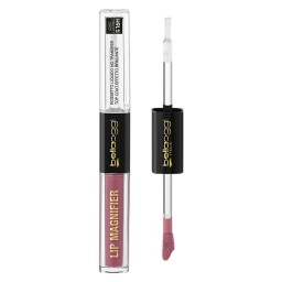 أحمر شفاه سائل وكلوس 2 في 1 Lip Magnifier 2-Step Long Lasting Liquid Lipstick