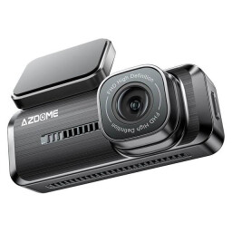 كاميرا سيارة (AZDome M200) بدقة 1080P - قناة واحدة وتدعم الواي فاي AZDome M200 Dash Cam 1-Channel 1080P - Built-In Wi-Fi & G-Sensor