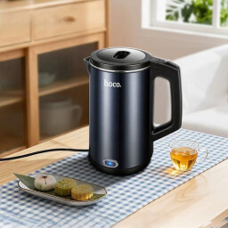 غلاية كهربائية بقوة 1500 واط وسعة 1.8 لتر Electric Kettle - 1500W - 1.8L