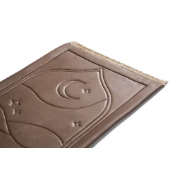 سجادة صلاة كابتون لون بني Taupe Dusk Capitone Prayer Mat