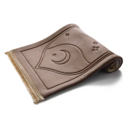 سجادة صلاة كابتون لون بني Taupe Dusk Capitone Prayer Mat