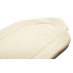 سجادة صلاة محراب سادة وايت ديزي Daisy White Arched Plain Prayer Mat