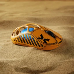 ماوس ألعاب لاسلكي غرافاستار ميركوري إكس برو ٨ كيلوهرتز أصفر GravaStar Mercury X Pro 8KHz Wireless Gaming Mouse Yellow
