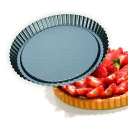 ‎قالب تارت وكيش بيدريني احترافي غير لاصق إيطالي عالي الجودة High-quality, professional, non-stick Italian Pedrini tart and quiche mold